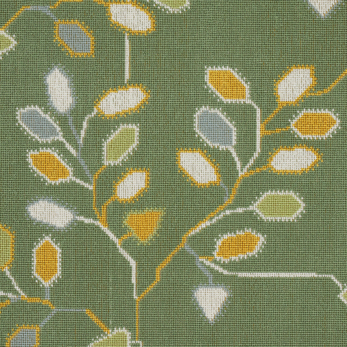 Schumacher Tumble Weed Epingle Meadow Green Fabric 79514