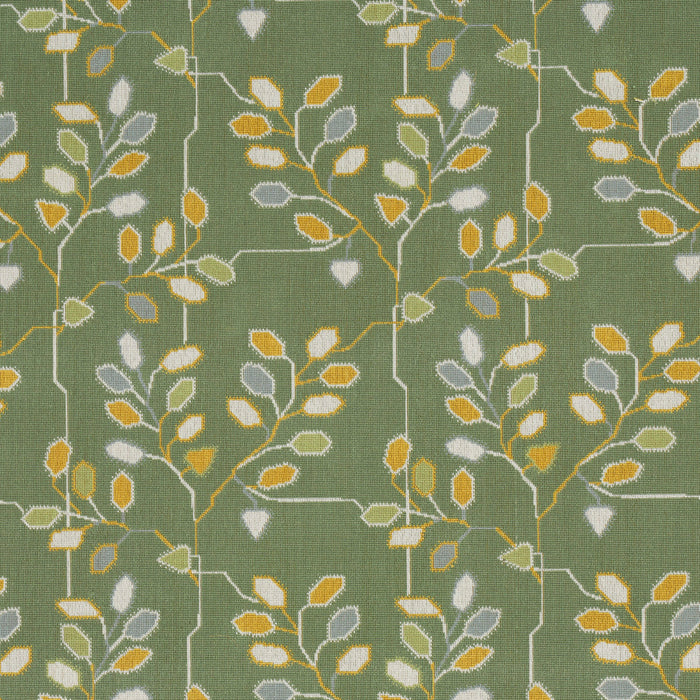 Schumacher Tumble Weed Epingle Meadow Green Fabric 79514