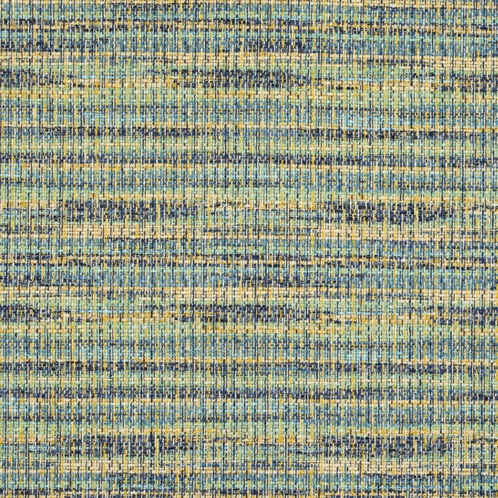 Schumacher Cannonbury Blue Multi Fabric Sample 79580