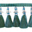 Schumacher Antony Tassel Trim Peacock & Green Trim 79601