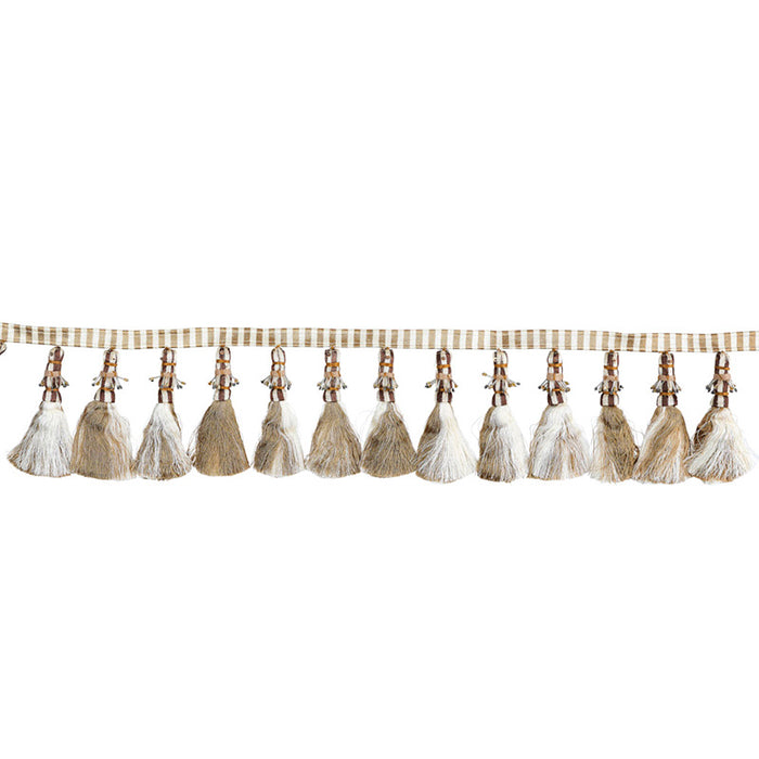 Schumacher Antony Tassel Trim Natural & Ivory Trim 79602