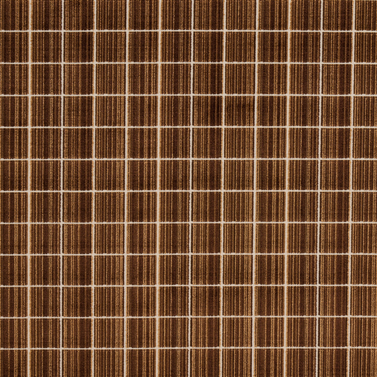 Schumacher Corneille Velvet Mocha Fabric 79633