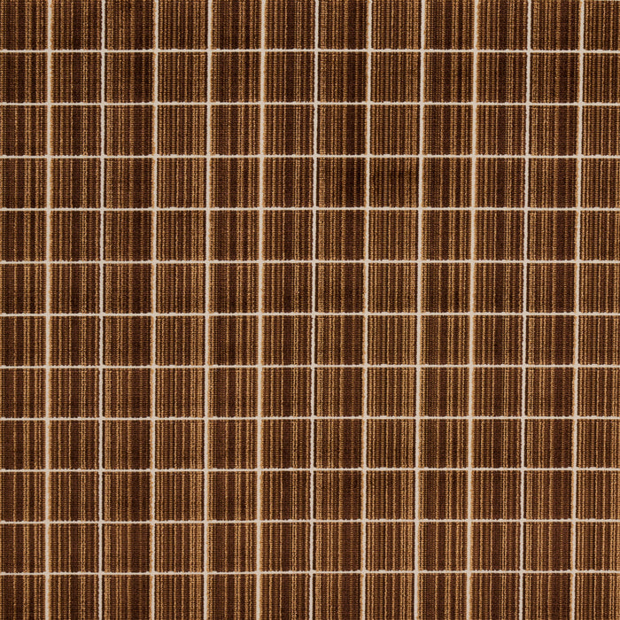 Schumacher Corneille Velvet Mocha Fabric 79633