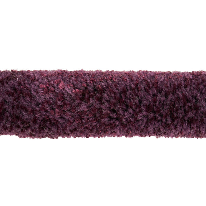 Schumacher Tuft Braid Tape Aubergine Trim 79732