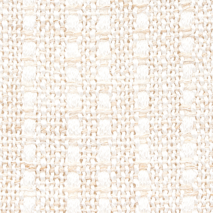 Schumacher Bohai Stripe Sheer Ivory Fabric 79800