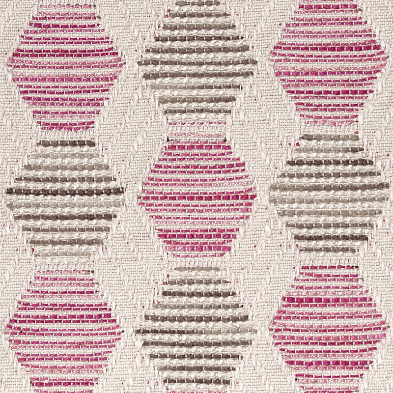 Schumacher Coquina Performance Pink Fabric Sample 79842