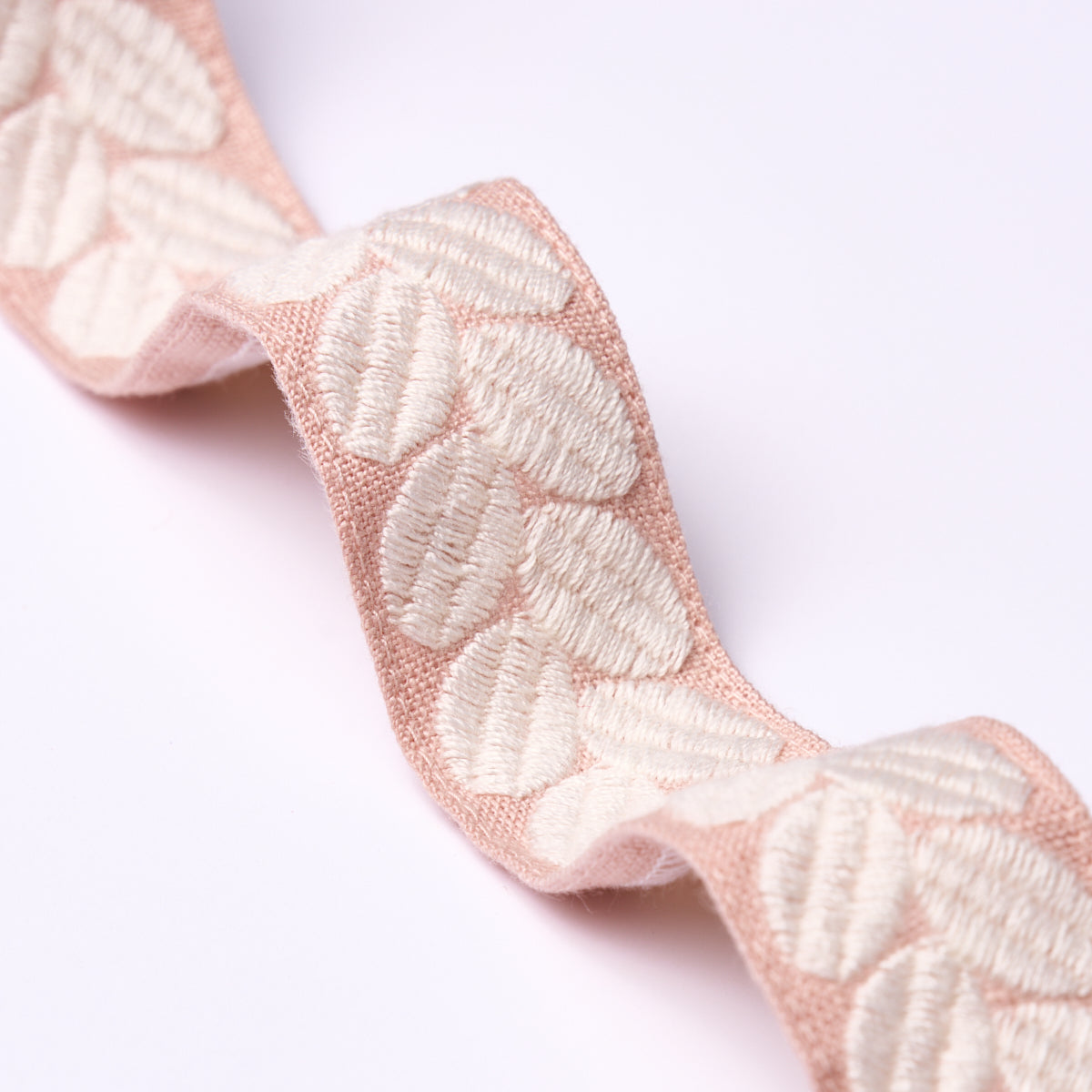 Schumacher Berkeley Tape Narrow Blush Trim 79916