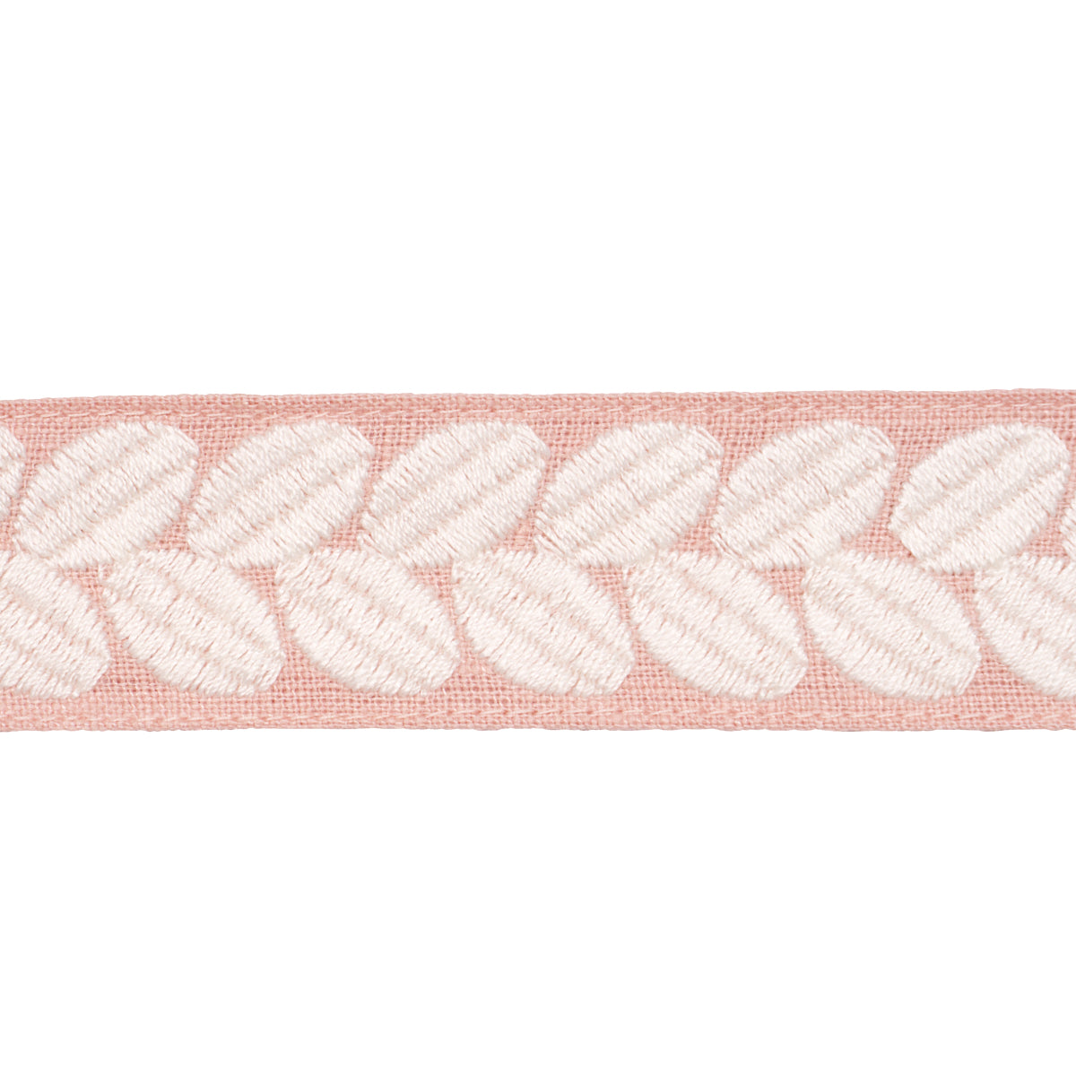 Schumacher Berkeley Tape Narrow Blush Trim 79916