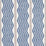 Schumacher Sina Stripe Blue Fabric Sample 79941