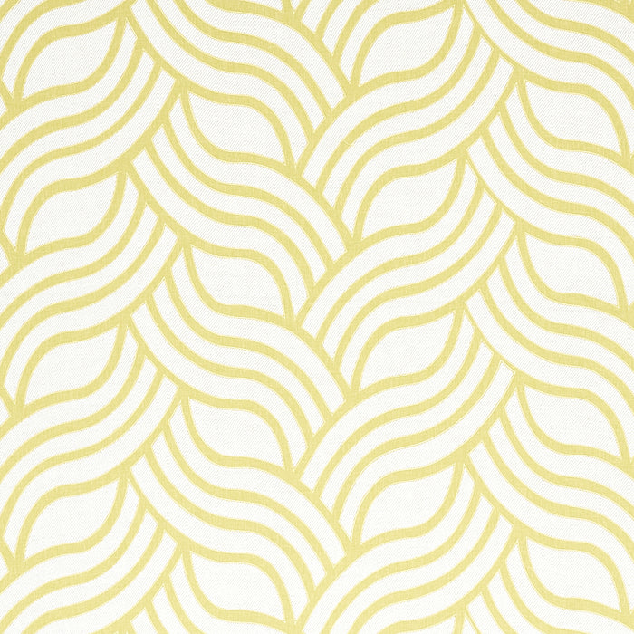 Schumacher Sangomar Applique Citron Fabric 79950