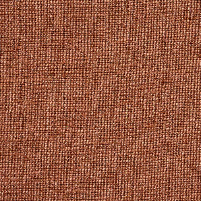 Schumacher Marco Performance Linen Terracotta Fabric 79996