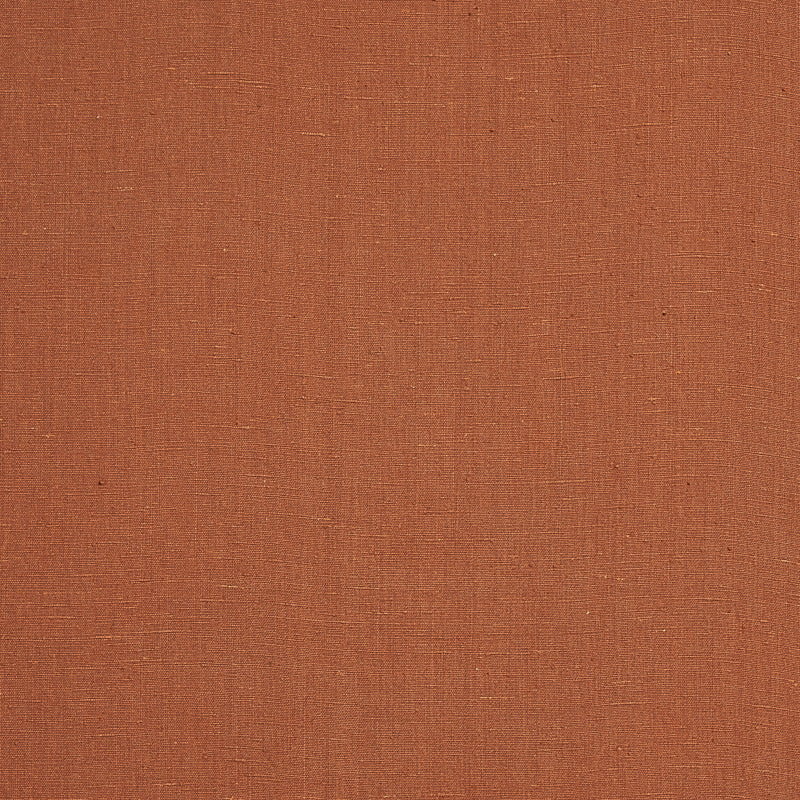 Schumacher Marco Performance Linen Terracotta Fabric 79996