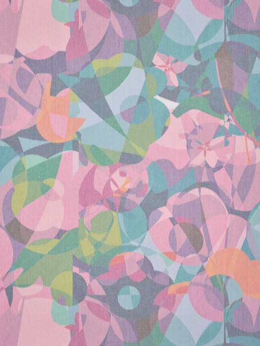 Pierre Frey Ken'S Kaleidoscope Multicolor Wallpaper FP801001