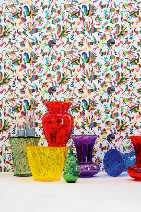 Pierre Frey Otomi Carnaval Wallpaper FP401001