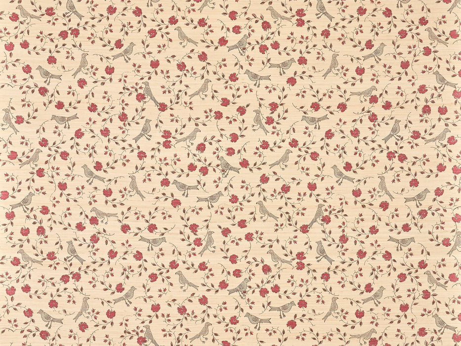 Braquenie Bengali-Albertine Rouge Wallpaper Sample BP347001