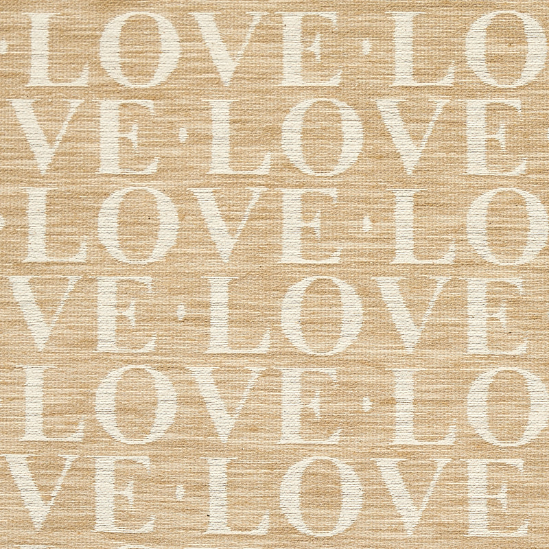 Schumacher A Love Supreme Natural Fabric 80040