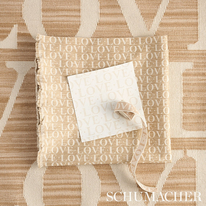 Schumacher A Love Supreme Natural Fabric 80040