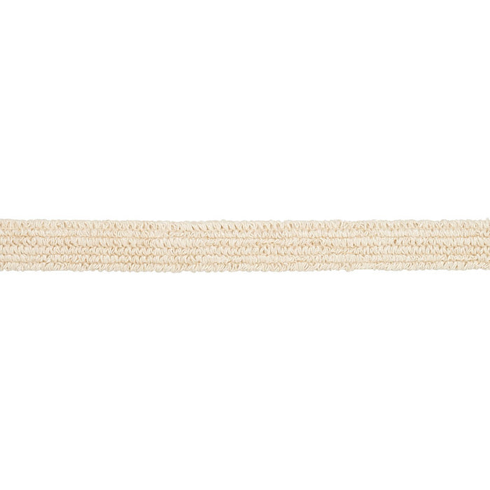 Schumacher Barba Jute Tape Ivory Trim 80061