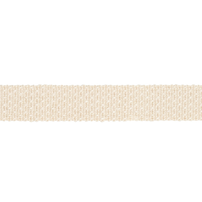 Schumacher Duval Jute Tape Ivory Trim Sample 80070