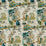 Brunschwig & Fils Le Lac Aqua/Green Fabric Sample 8012136.513.0