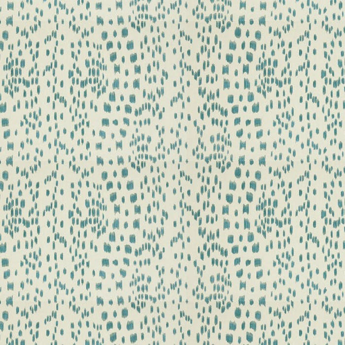 Brunschwig & Fils Les Touches Aqua Fabric Sample 8012138.513.0