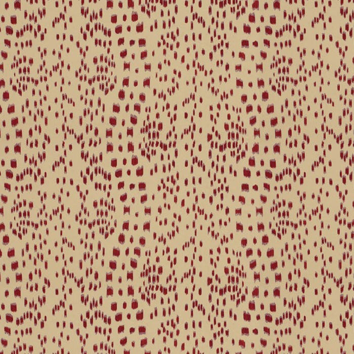 Brunschwig & Fils Les Touches Bordeaux Fabric Sample 8012138.9.0