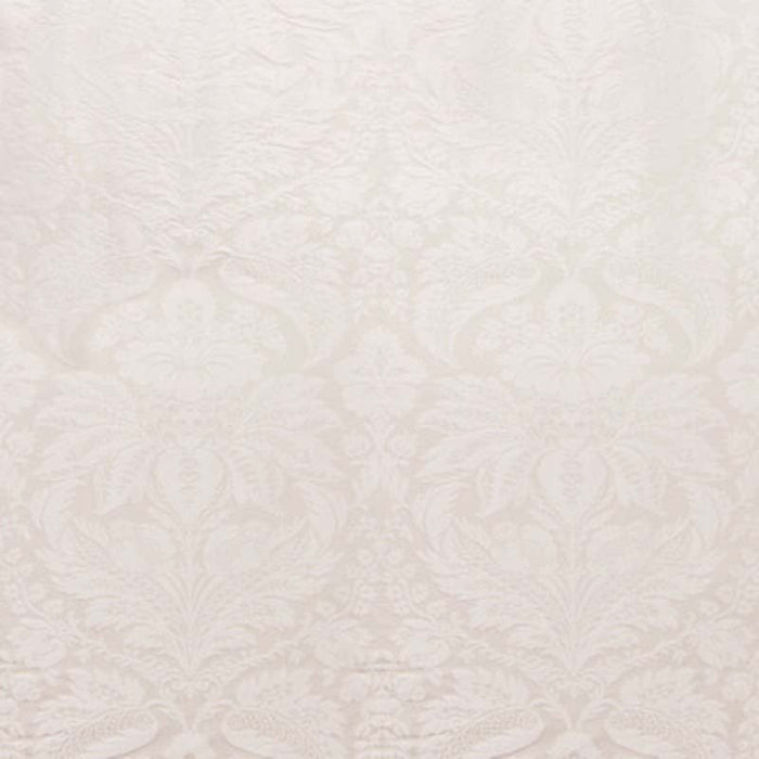 Brunschwig & Fils Damask Pierre Snow Fabric Sample 8013188.1.0