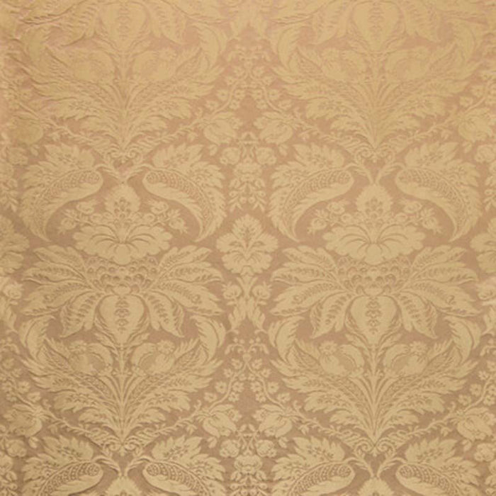 Brunschwig & Fils Damask Pierre Wheat Fabric Sample 8013188.616.0