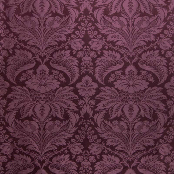 Brunschwig & Fils Damask Pierre Eggplant Fabric Sample 8013188.909.0