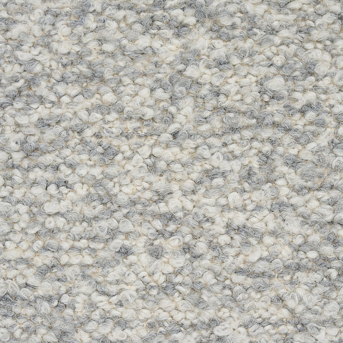 Schumacher Ogden Boucle Grey Fabric Sample 80150