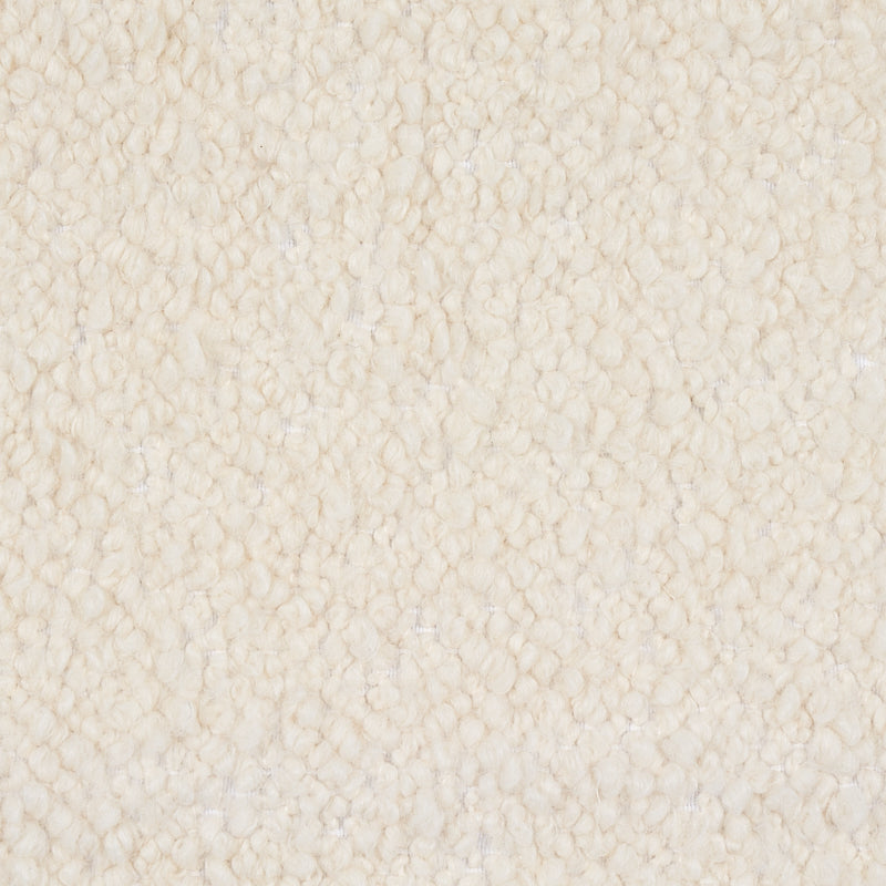 Schumacher Ogden Boucle Ivory Fabric Sample 80151