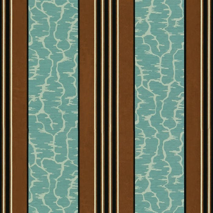 Brunschwig & Fils Castiglione Turquoise Fabric Sample 8015136.635.0