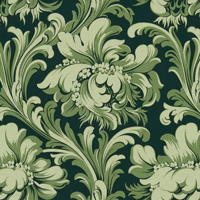 Brunschwig & Fils Mac Mahon Vert Fabric Sample 8015142.3.0