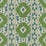 Brunschwig & Fils Varkala Print Teal/Green Fabric Sample 8015178.133.0