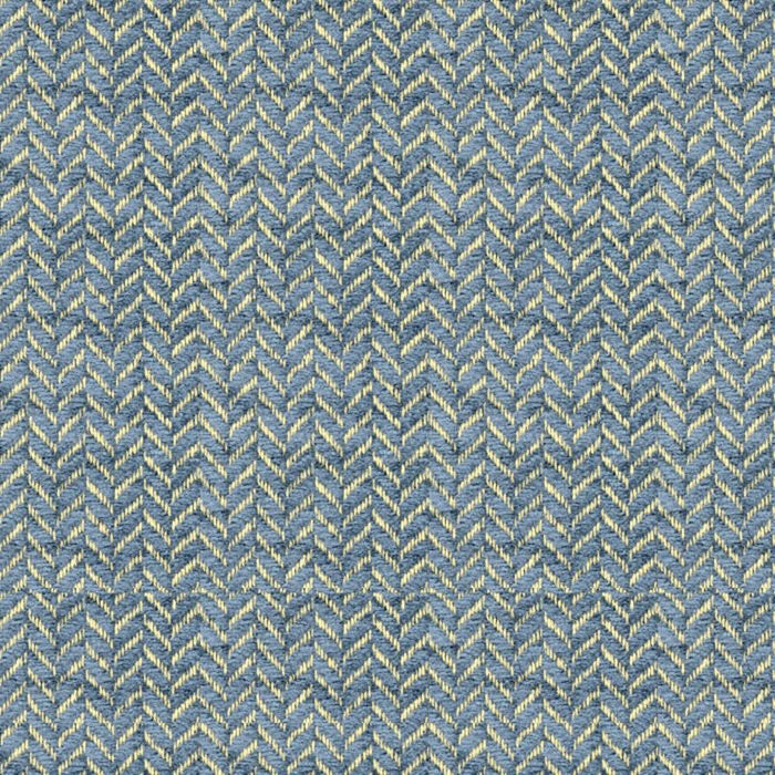 Brunschwig & Fils Mottaret Chenille Blue Fabric Sample 8016111.5.0