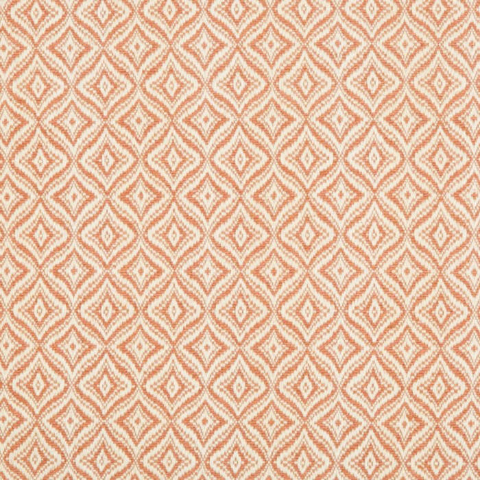 Brunschwig & Fils Embrun Woven Coral Fabric Sample 8017102.12.0