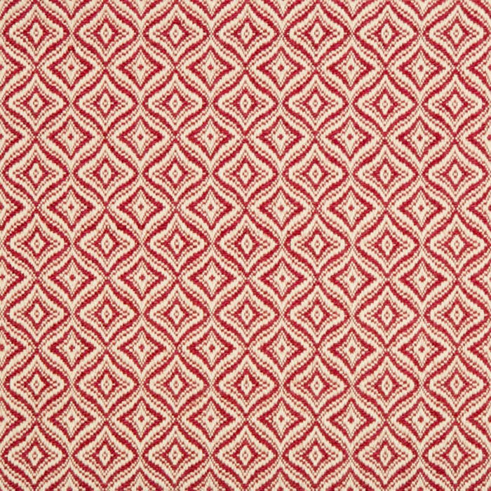 Brunschwig & Fils Embrun Woven Red Fabric Sample 8017102.19.0