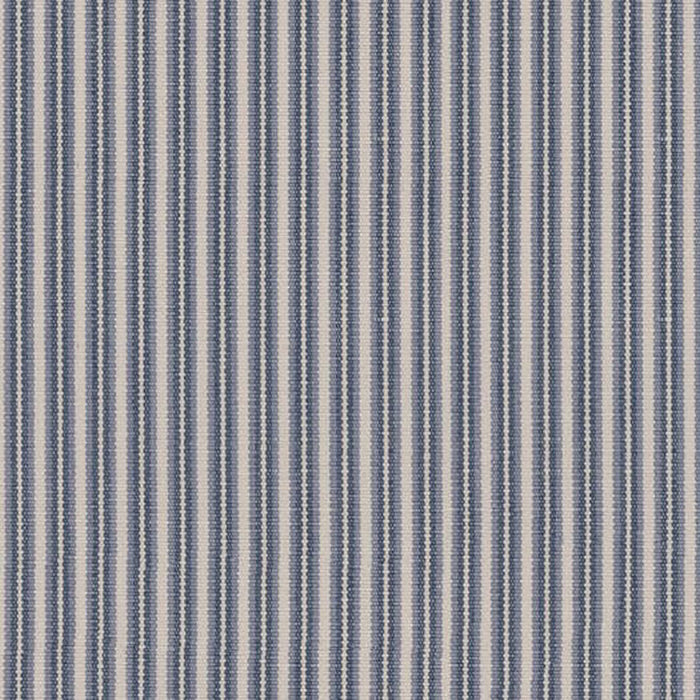 Brunschwig & Fils Chamas Stripe Indigo Fabric Sample 8017103.50.0