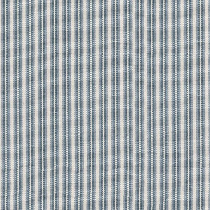 Brunschwig & Fils Chamas Stripe Blue Fabric Sample 8017103.5.0