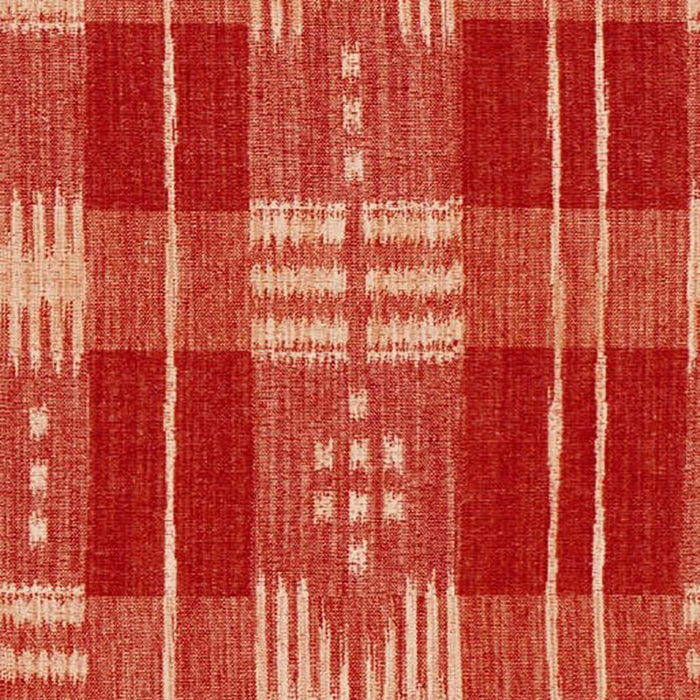 Brunschwig & Fils Mornas Plaid Red Fabric Sample 8017105.19.0