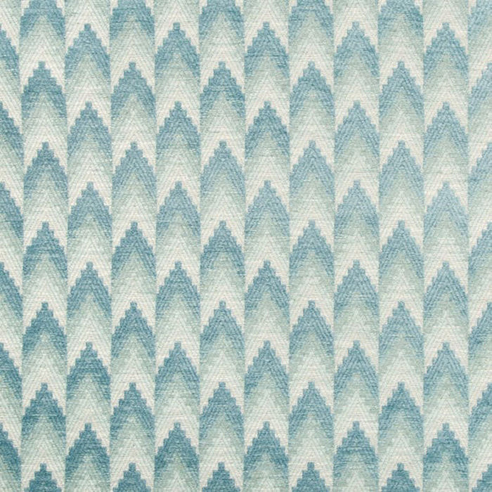 Brunschwig & Fils Ventron Woven Aqua Fabric Sample 8019118.13.0