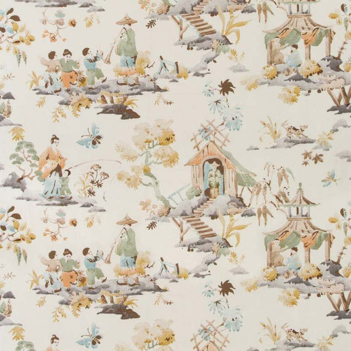 Brunschwig & Fils Luang Print Cafe Fabric 8019134.164.0