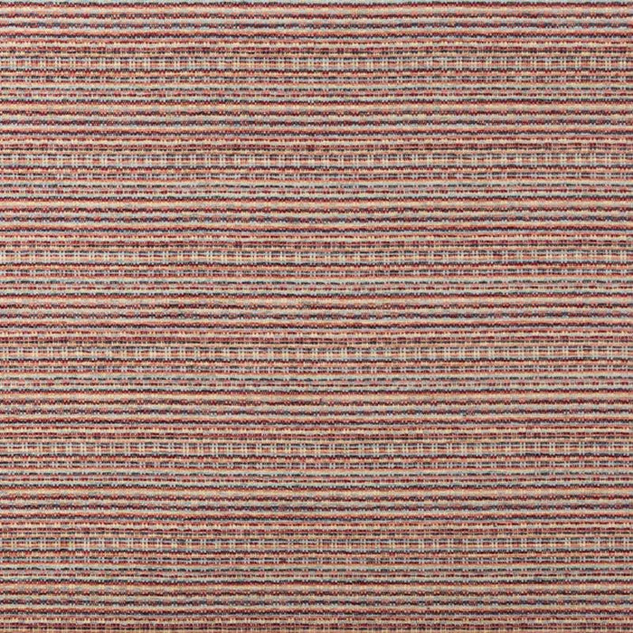 Brunschwig & Fils Orelle Texture Red/Blue Fabric Sample 8019148.257.0