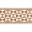 Schumacher Zulma Embroidered Tape Sand Trim 80192