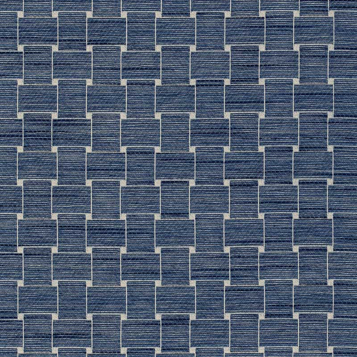 Brunschwig & Fils Beaumois Woven Navy Fabric Sample 8020108.50.0