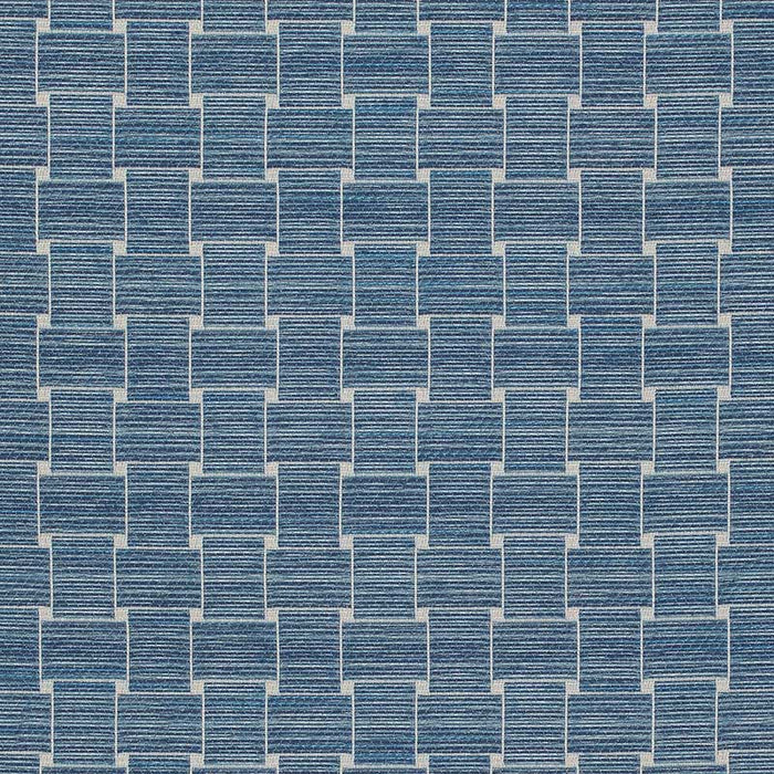 Brunschwig & Fils Beaumois Woven Blue Fabric Sample 8020108.5.0