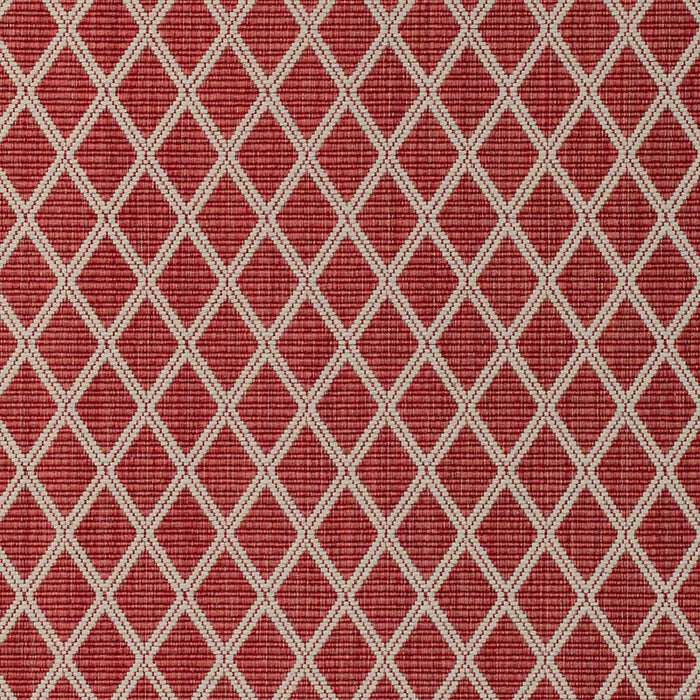 Brunschwig & Fils Cancale Woven Red Fabric Sample 8020109.19.0