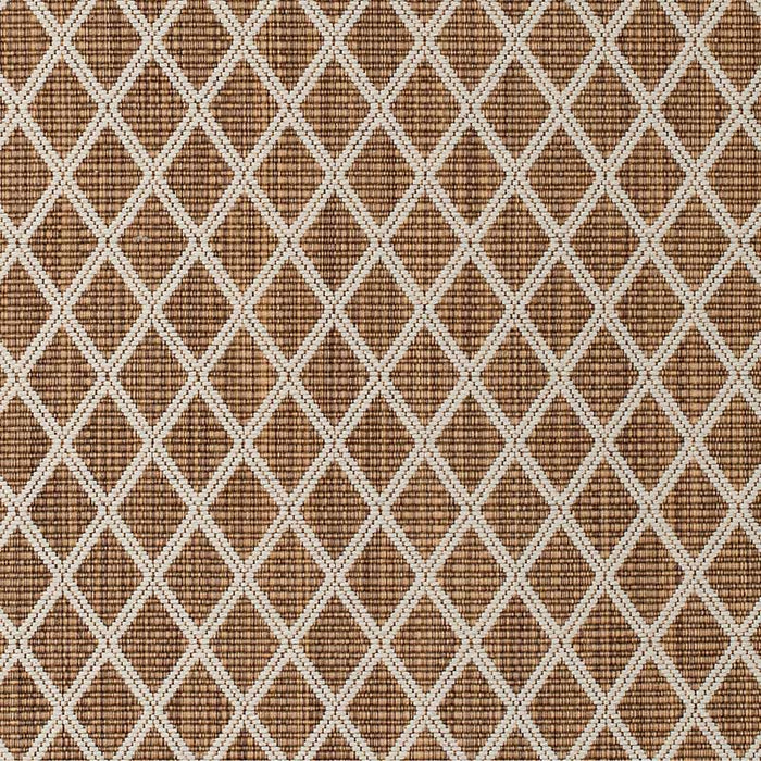 Brunschwig & Fils Cancale Woven Brown Fabric Sample 8020109.6.0