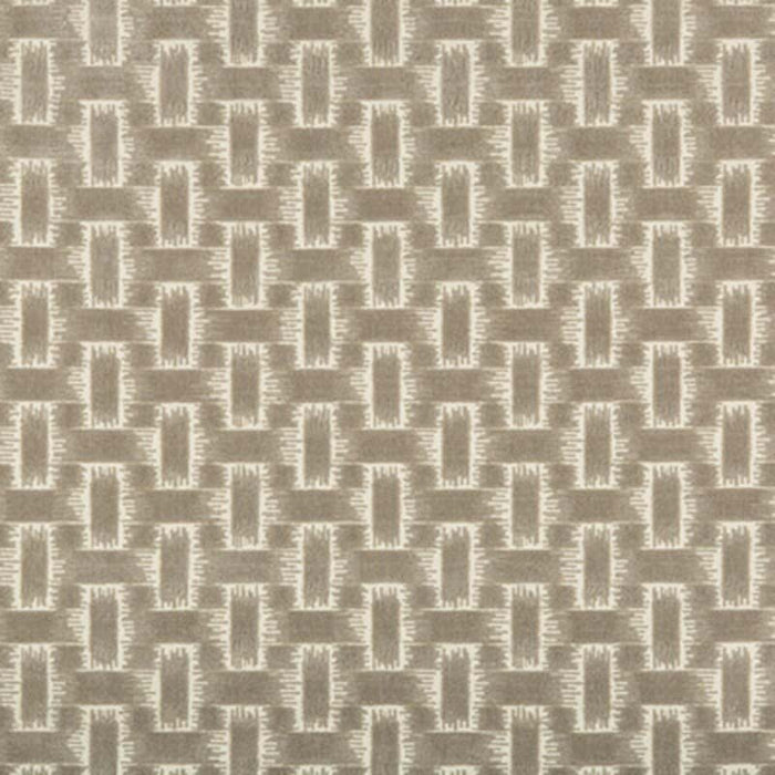 Brunschwig & Fils Chambord Velvet Smoke Fabric Sample 8020116.11.0