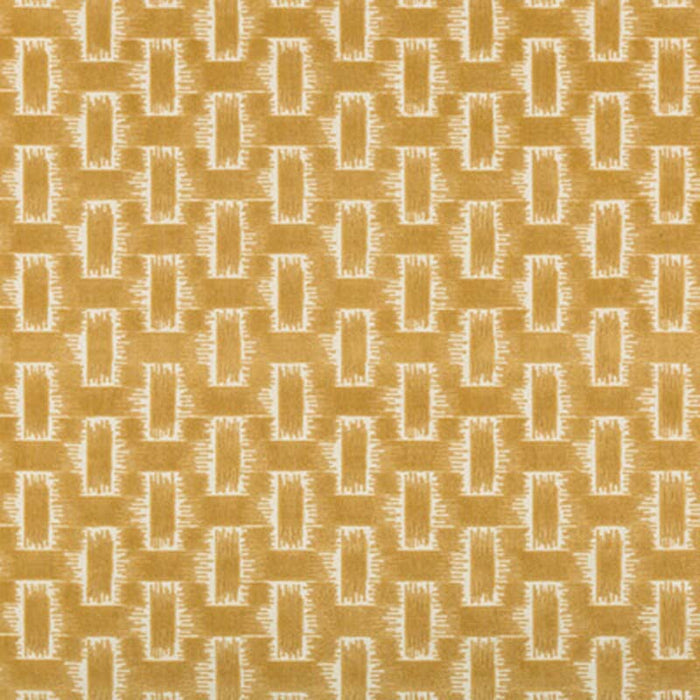 Brunschwig & Fils Chambord Velvet Gold Fabric Sample 8020116.4.0